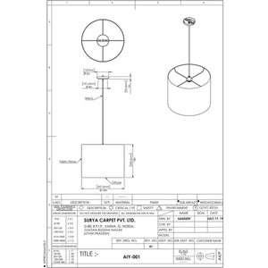 Surya Adilynn AIY-001 Modern Pendant Light - Fifth and Modern