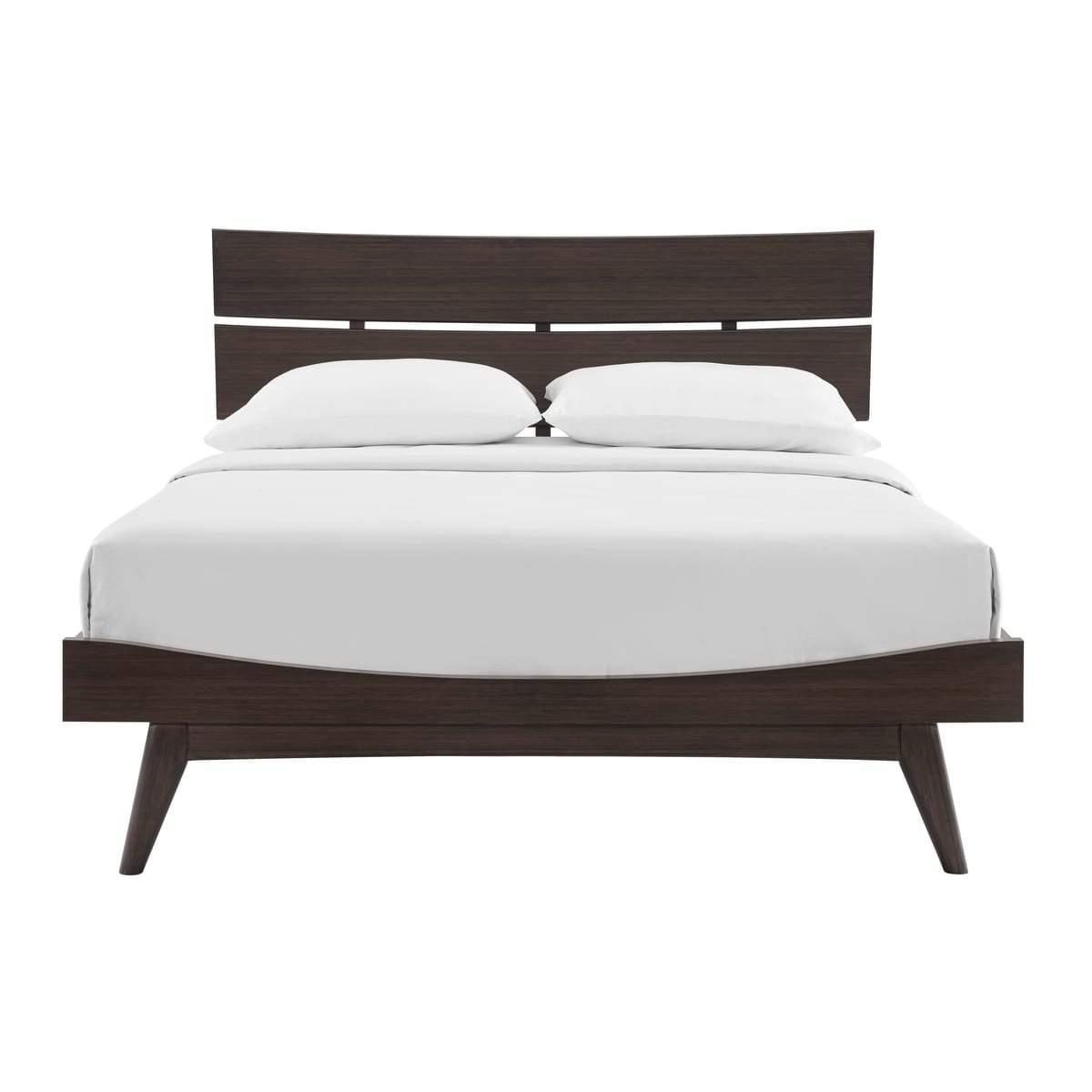 Eco Ridge Summit Platform Bed, Havana Finish, Bamboo - Fifth and Modern