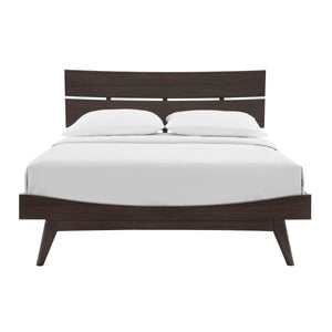 Eco Ridge Summit Platform Bed, Havana Finish, Bamboo - Fifth and Modern