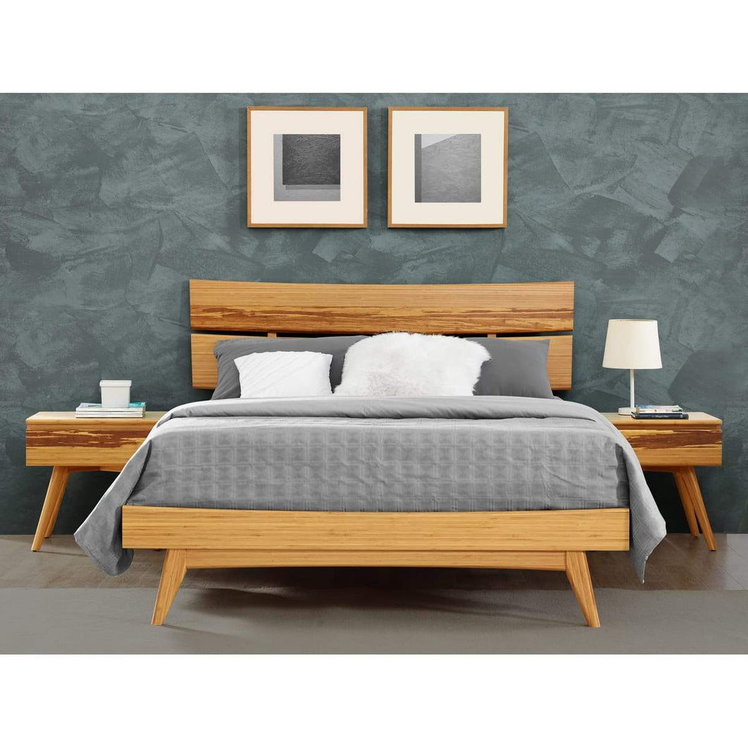 Greenington Azara Platform Bed, Caramelized Finish - Fifth and Modern