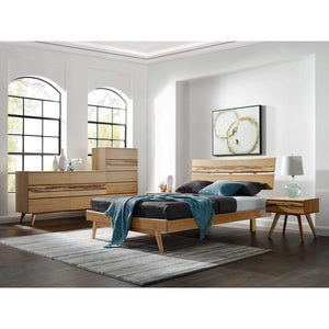 Greenington Azara Platform Bed, Caramelized Finish - Fifth and Modern