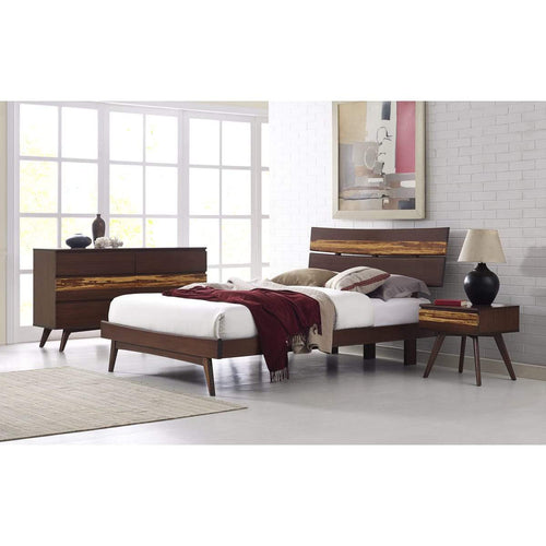 Greenington Azara Platform Bed, Sable Finish, Contemporary, Bamboo - Fifth and Modern