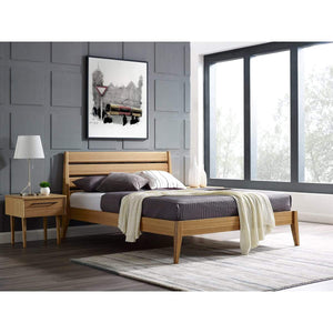 Greenington Sienna Platform Bed -Caramelized Finish, Contemporary, Bamboo - Fifth and Modern