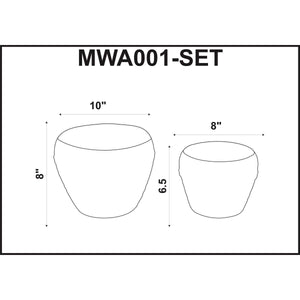 Surya Mandawa MWA-001 Decorative Accents - Fifth and Modern