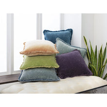 Surya Washed Cotton Velvet WCV-001 Pillow Cover - Fifth and Modern