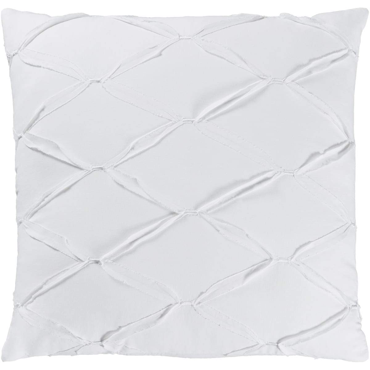 Surya Aiken AIK-9002 Duvet Bedding Set -White - Fifth and Modern