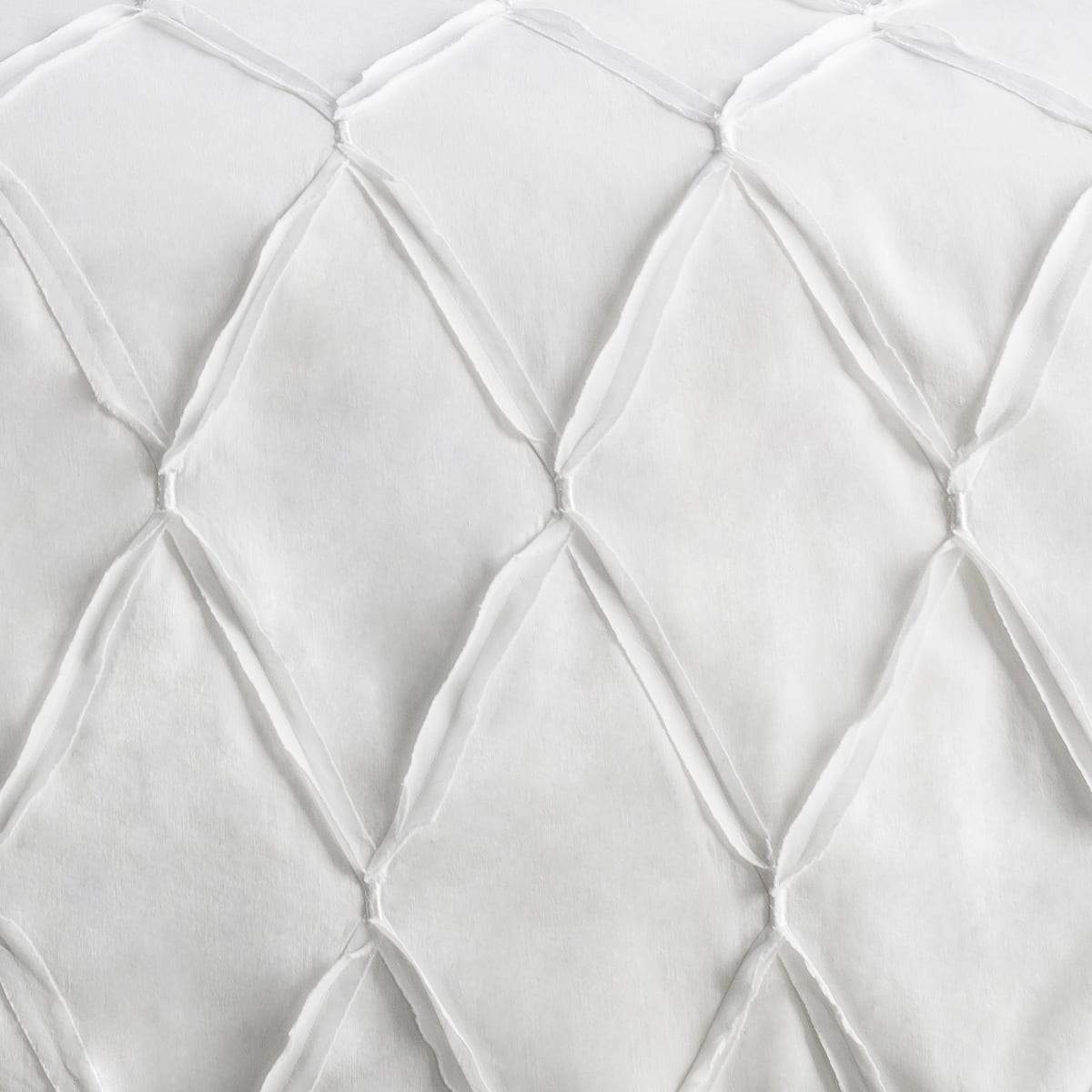 Surya Aiken AIK-9002 Duvet Bedding Set -White - Fifth and Modern