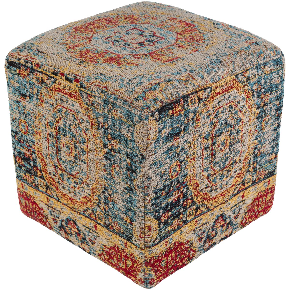 Surya Amsterdam AMPF-001 Pouf - Fifth and Modern