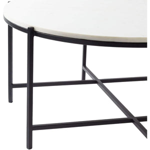 Surya Anaya ANA-001 Accent / Center Table -Handcrafted, Marble Top - Fifth and Modern