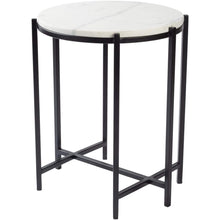 Surya Anaya ANA-002 Accent / End Table -Handcrafted, Marble Top - Fifth and Modern