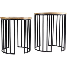 Surya Ansh ANH-003 Accent / Nesting Table Set -Handcrafted - Fifth and Modern