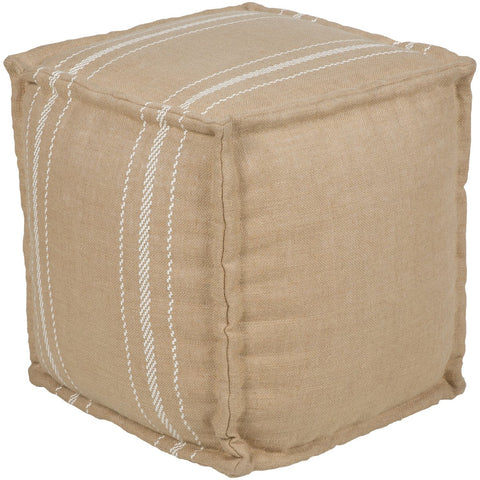 Surya Bande BDE-001 Pouf - Fifth and Modern