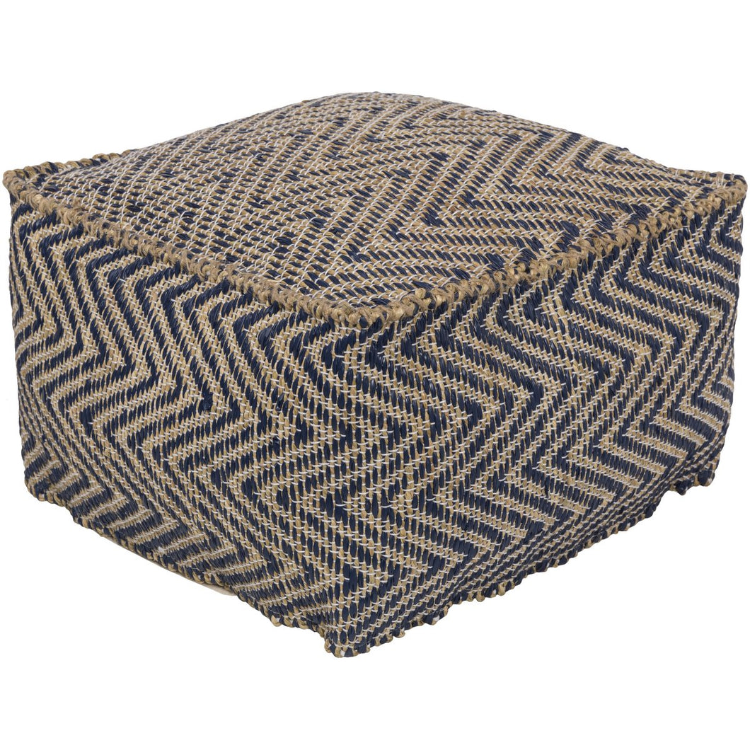 Surya Bodega BDPF-5001 Pouf - Fifth and Modern