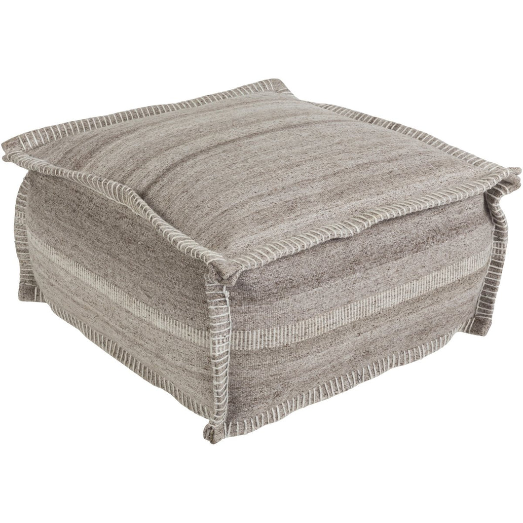 Surya Barnsley BNPF-002 Pouf - Fifth and Modern