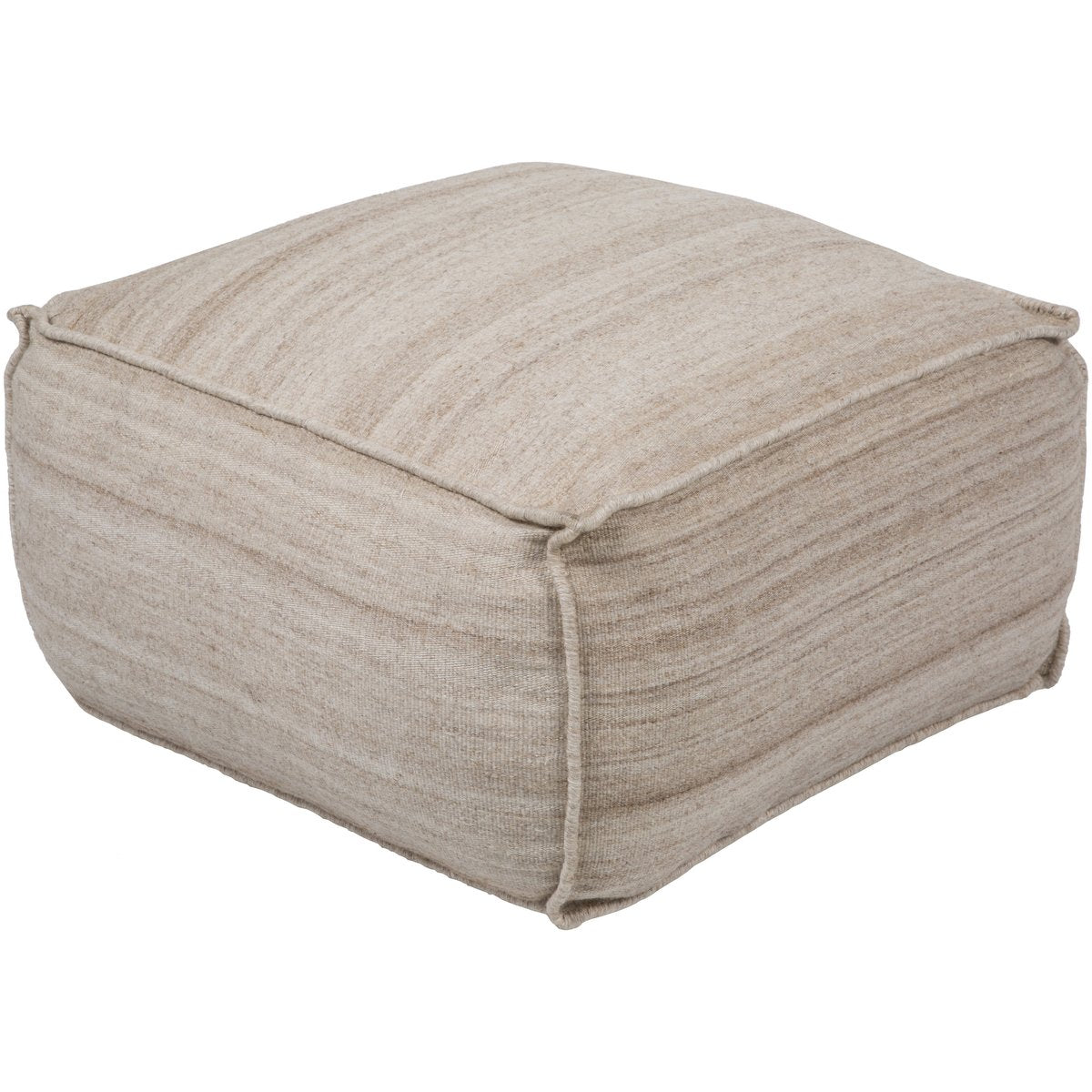 Surya Barnsley BNPF-003 Pouf - Fifth and Modern