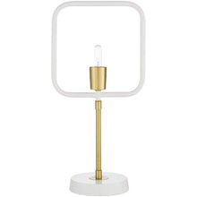 Surya Bowie BOW-005 Modern Table Lamp -White - Fifth and Modern