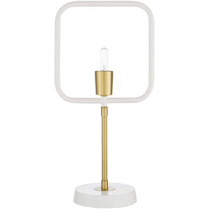 Surya Bowie BOW-005 Modern Table Lamp -White - Fifth and Modern