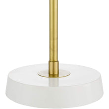 Surya Bowie BOW-005 Modern Table Lamp -White - Fifth and Modern