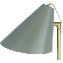 Surya Bauer BUE-003 Modern Table Lamp -Gray - Fifth and Modern