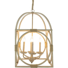 Surya Braylee BYE-001 Transitional Pendant Light -Decoupage - Fifth and Modern