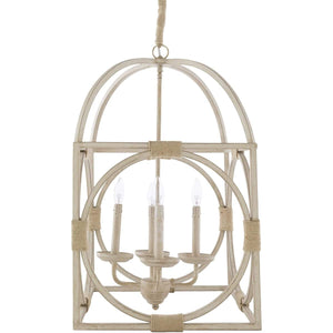 Surya Braylee BYE-001 Transitional Pendant Light -Decoupage - Fifth and Modern