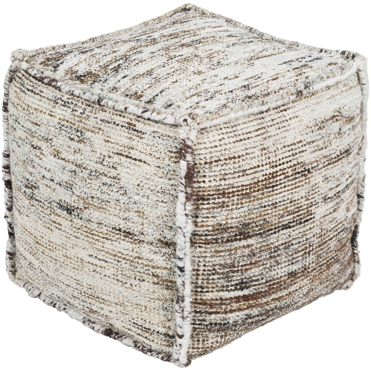 Surya Bazaar BZPF-006 Pouf - Fifth and Modern