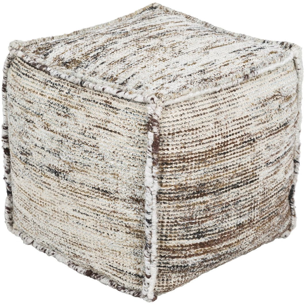 Surya Bazaar BZPF-006 Pouf - Fifth and Modern