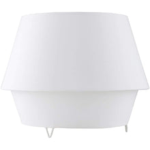 Surya Campos CMO-001 Modern Table Lamp -White Fabric Body - Fifth and Modern