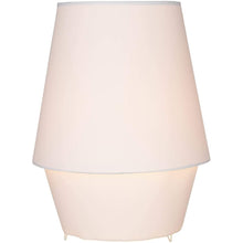 Surya Campos CMO-003 Modern Table Lamp -White Fabric Body - Fifth and Modern