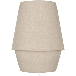 Surya Campos CMO-004 Modern Table Lamp -Beige Fabric Body - Fifth and Modern