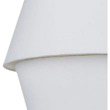 Surya Campos CMO-001 Modern Table Lamp -White Fabric Body - Fifth and Modern