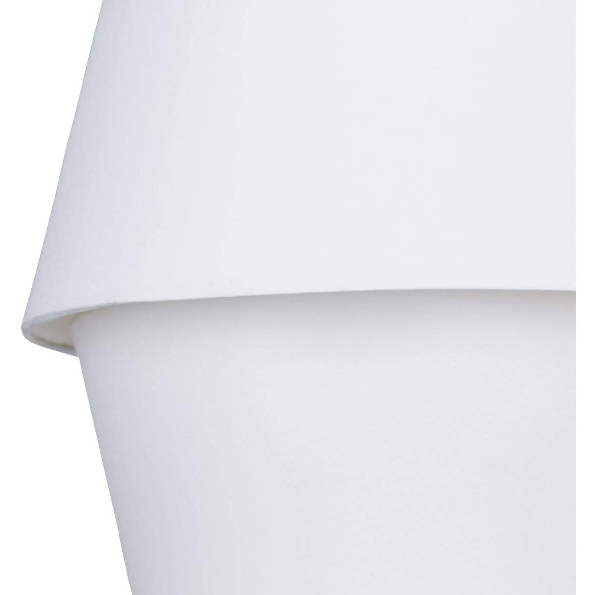 Surya Campos CMO-003 Modern Table Lamp -White Fabric Body - Fifth and Modern