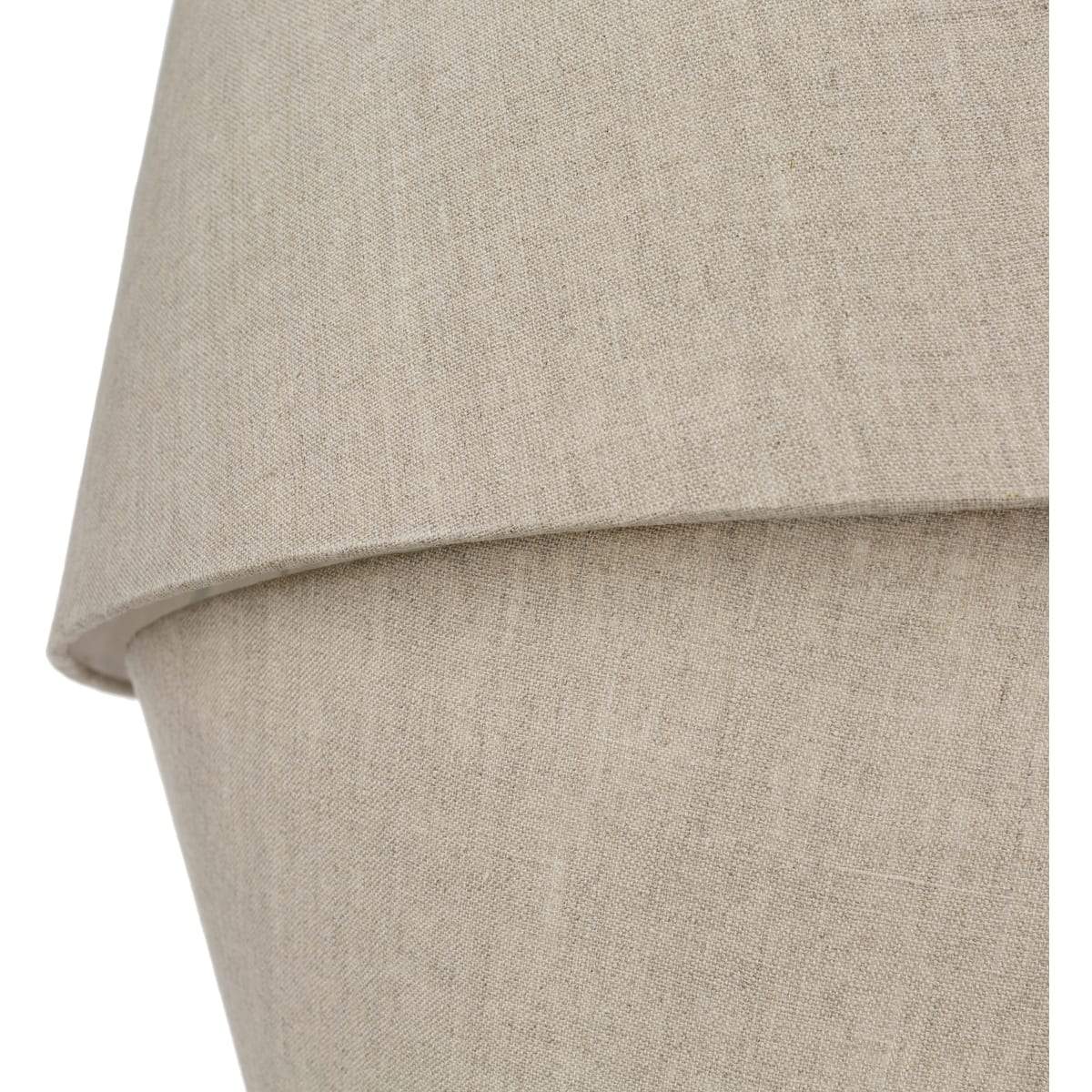 Surya Campos CMO-004 Modern Table Lamp -Beige Fabric Body - Fifth and Modern