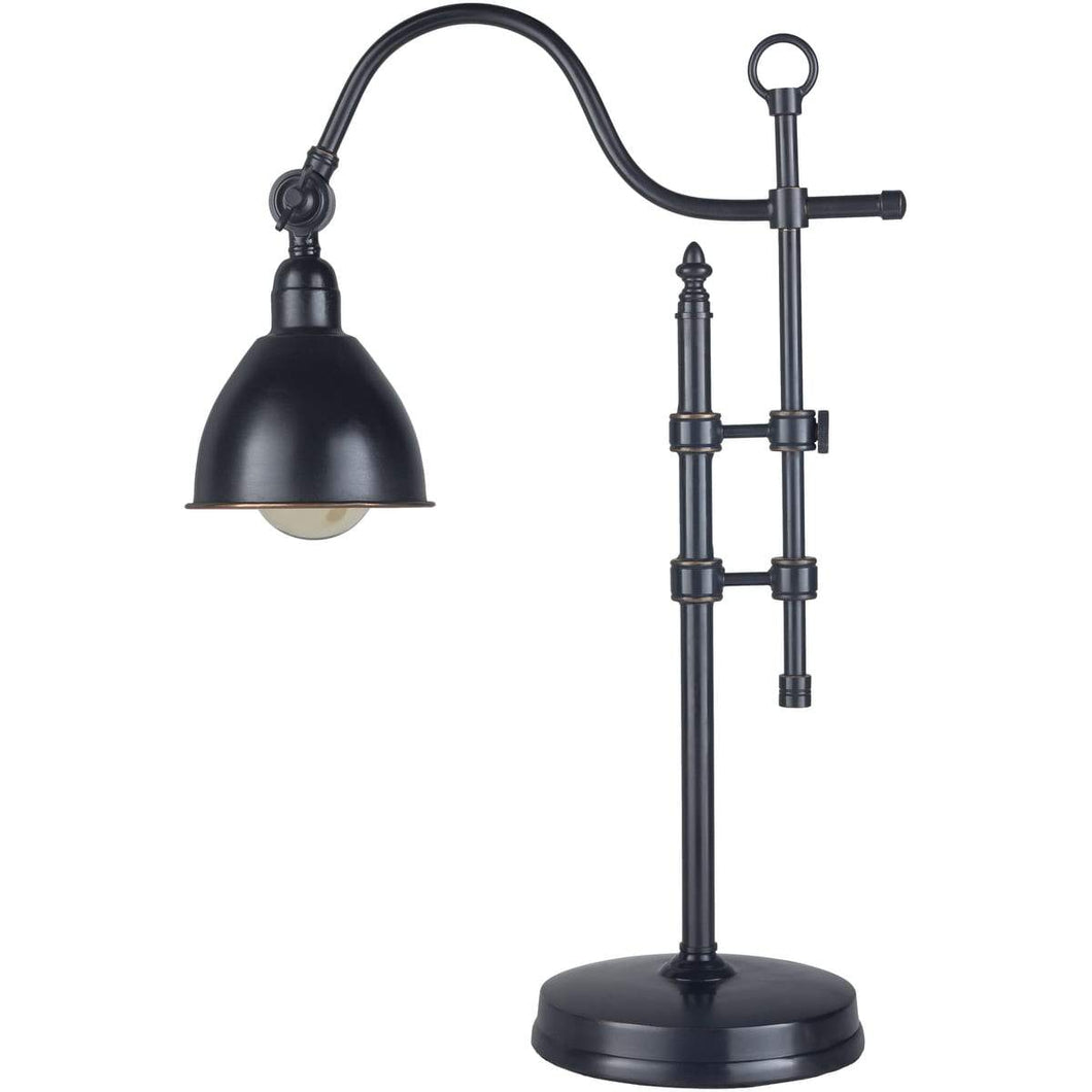 Surya Chatham CTM-001 Industrial Table Lamp -Antiqued Bronze Finish - Fifth and Modern