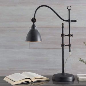 Surya Chatham CTM-001 Industrial Table Lamp -Antiqued Bronze Finish - Fifth and Modern