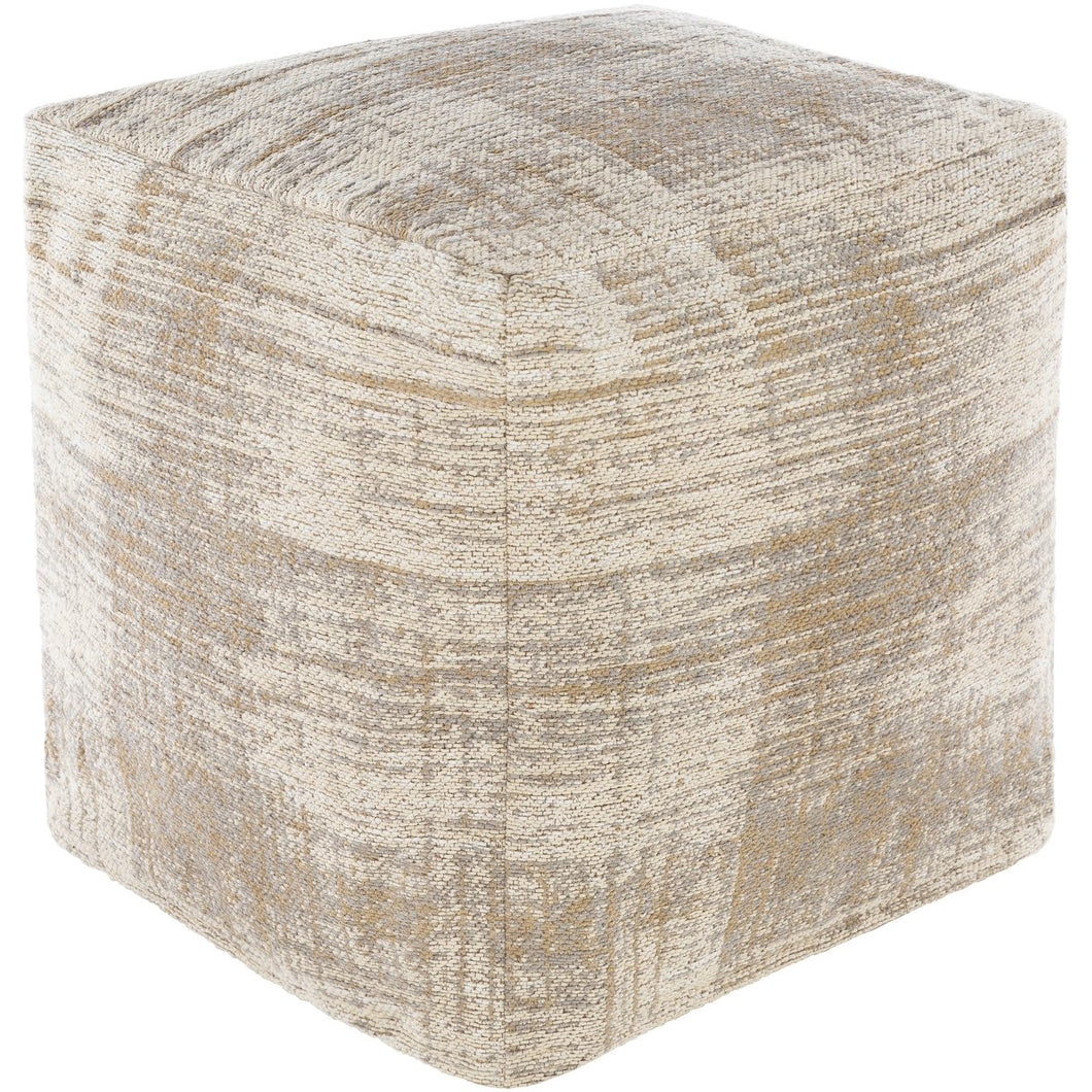 Surya Dalen DAPF-001 Pouf - Fifth and Modern