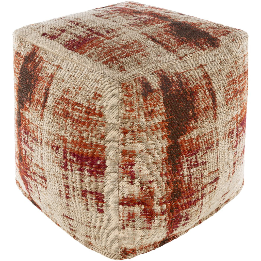 Surya Dalen DAPF-002 Pouf - Fifth and Modern