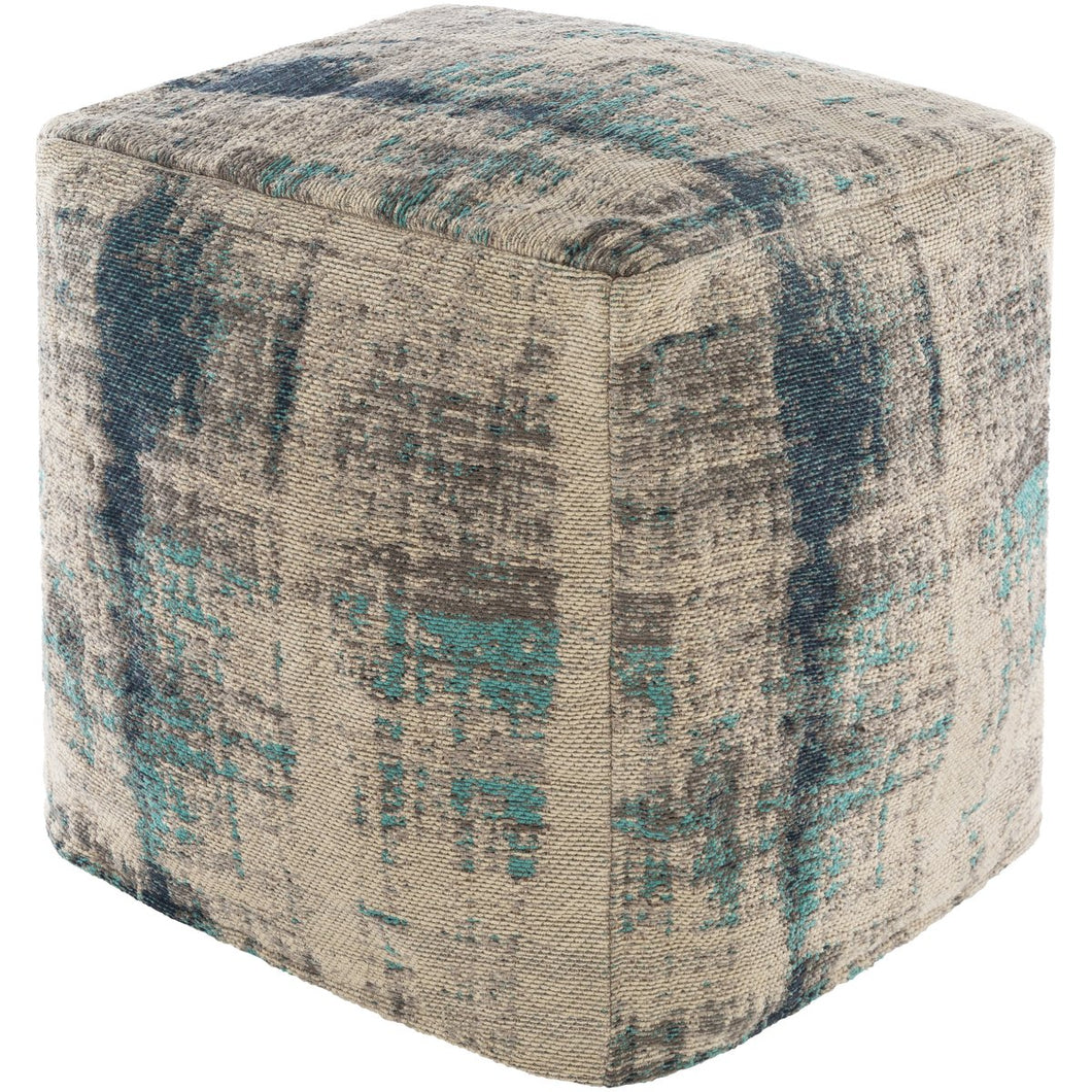 Surya Dalen DAPF-003 Pouf - Fifth and Modern