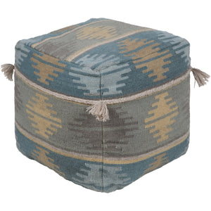 Surya Adia DIA-003 Pouf - Fifth and Modern