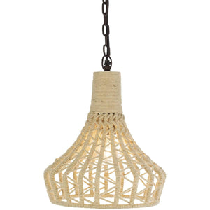 Surya Della DLL-001 Transitional Pendant Light -Bleached Bronze - Fifth and Modern