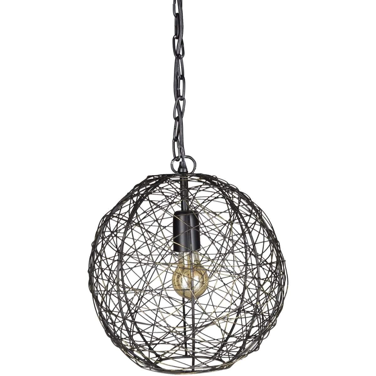 Surya Emory EMO-003 Modern Pendant Light -Bronze Wire Fixture - Fifth and Modern