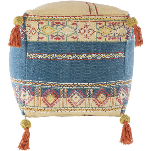 Surya Emilia EMPF-001 Pouf - Fifth and Modern