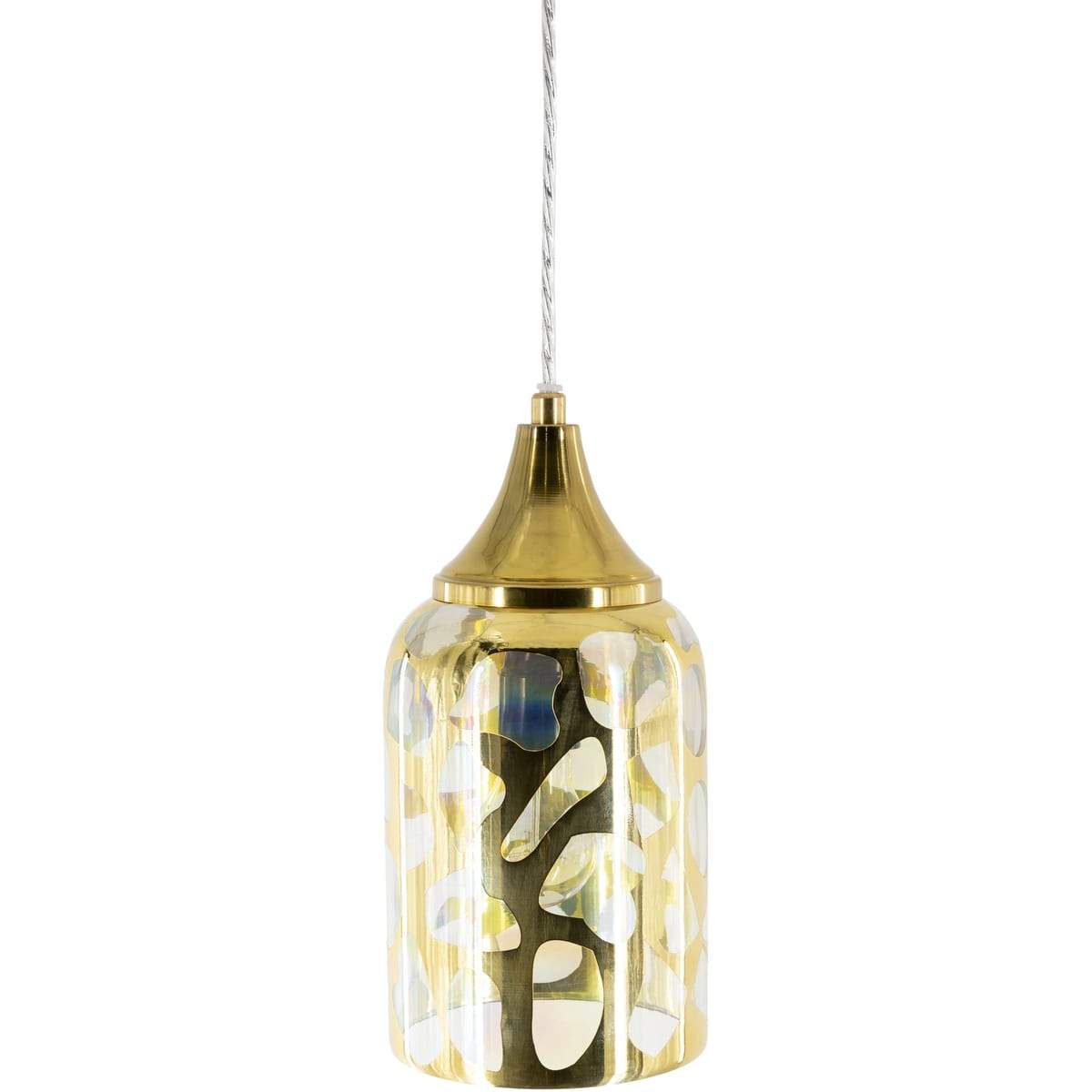 Surya Ellerman ERM-002 Traditional Pendant Light -Yellow - Fifth and Modern