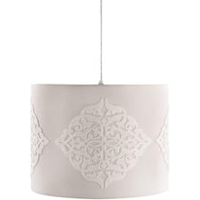 Surya Elisa ESA-001 Traditional Pendant Light -Gray/White - Fifth and Modern