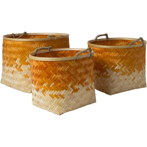 Surya Forrestburg FGT-002 Decorative Bamboo Basket Set - Fifth and Modern