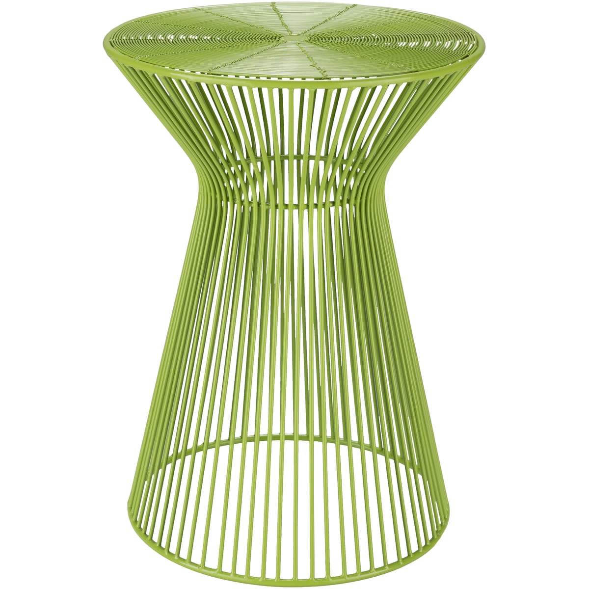 Surya Fife FIFE-103 Accent End Table -Contemporary, Metal, Wire, Lime - Fifth and Modern