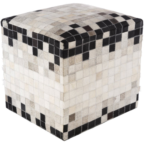 Surya Fort FOPF-001 Pouf - Fifth and Modern