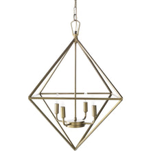 Surya Bach HCB-002 Modern Pendant Light -Antiqued Brass - Fifth and Modern