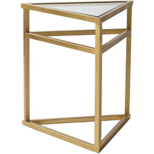 Surya Halifax HLI-001 Accent End Table -Contemporary, Handcrafted, Metal, Glass - Fifth and Modern