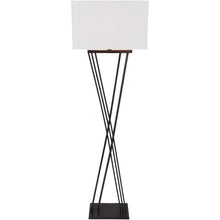 Surya Hartley HTY-004 Modern Floor Lamp -Painted Bronze Finish - Fifth and Modern